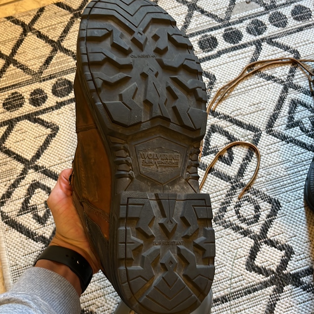 Mens work boots (CMAX toe) wolverine hellcat HD 11.5 EW - Picture 6 of 7